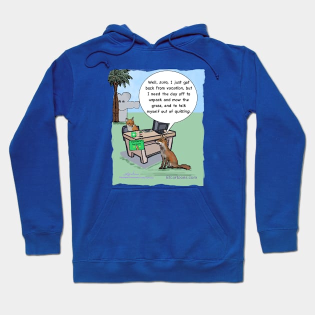 Extra Day Hoodie by Enormously Funny Cartoons